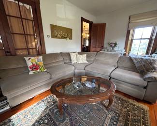 Sectional  - Fair condition $95