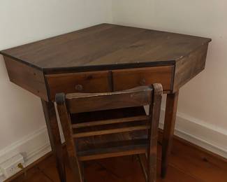 Vintage Mid-Century Corner Desk