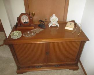Old television cabinet