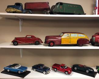 Vintage cars and trucks