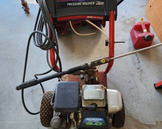 Troy built pressure washer