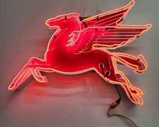 Vintage Pegasus  neon , needs a transformer 900.00