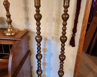 Extremely tall candle sticks