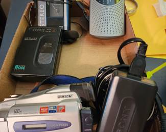 Sony digital camera, walkmans