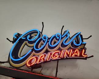 Coors Original LED light up sign