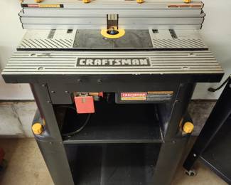 Craftsman bench router