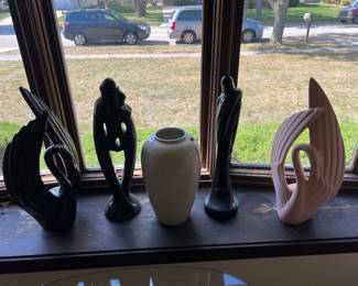 Vintage HAEGER Pottery Vases and Figures