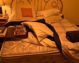 Vintage Brass Headboard 