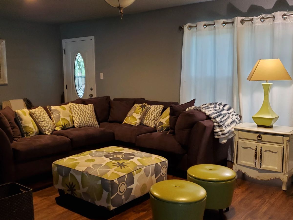 Sectional and ottoman $1500