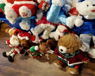 Beautiful Christmas bears with years on them 
