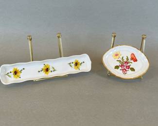 Richard Ginori And Limoges Trinket Dishes
