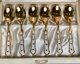 Linden Cloisonne Spoon Set
