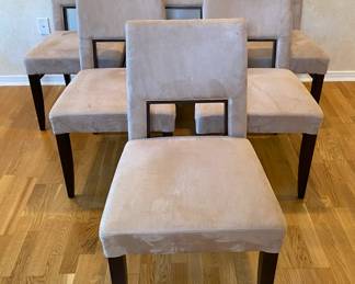 Set Of 6 Constantini Pietro Italian "Mod Glo" Dining Chairs
