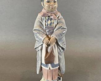 Lladro Figurine, Japanese Woman
