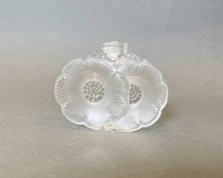 Lalique Deux Fleurs Perfume Bottle
