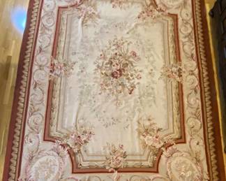 Aubusson Rug, Handmade

