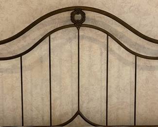 Metal French Country Style Queen Headboard, Late 20th Century
