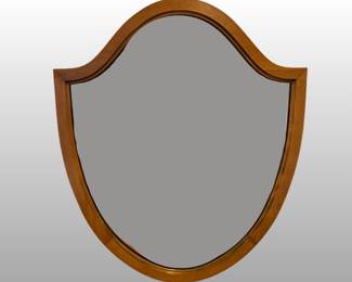 Shield Form Wall Mirror
