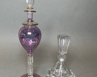 Glass Perfume Bottles (2)
