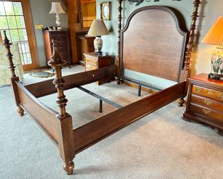 Universal Furniture full size bed frame
