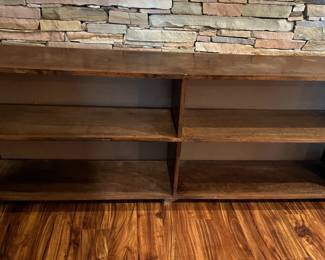 Wood bookshelf