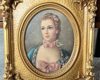 Antique portrait