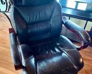 Leather executive chair