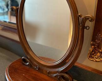 Vintage table top mirror