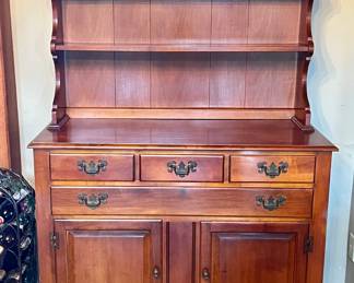 Young Republic buffet with hutch