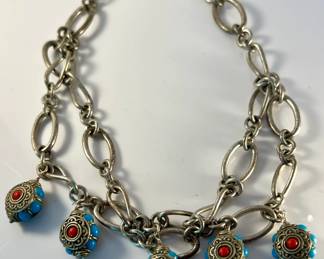 Italian Etruscan style necklace