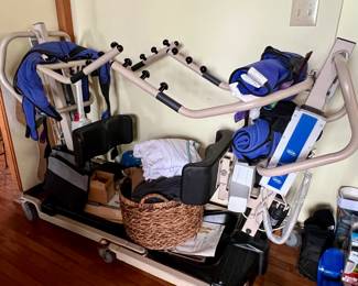 Invacare motorized stand-up lifts