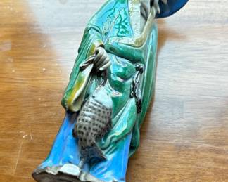 Antique Chinese mudman figurine