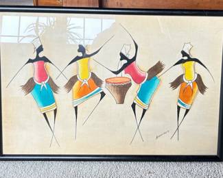 Framed Tribal Art