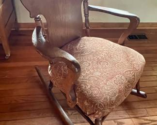 Antique rocking chair