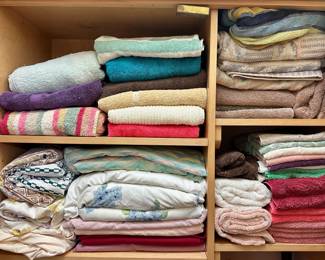 Towels & Sheets, Freshly Laundered
Lot #: 176