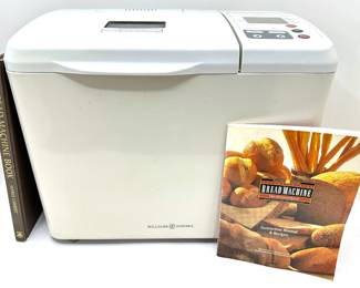 William Sonoma Grand Cuisine Bread Machine With Manual & Cookbook
Lot #: 90