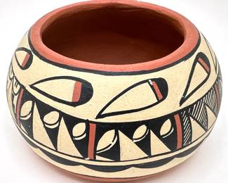 Acoma Native American Signed Vase, Purchased For $45 In 1991, Signed "JCB Tenez"
Lot #: 30