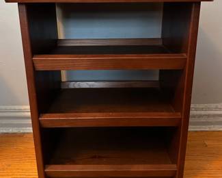 Small Wooden Side Table With Shelves
Lot #: 203