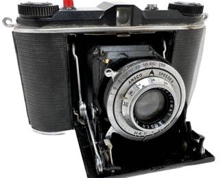 Vintage Ansco Speedex SLR 35MM Camera, Turns On But Unclear If Fully Functioning
Lot #: 57