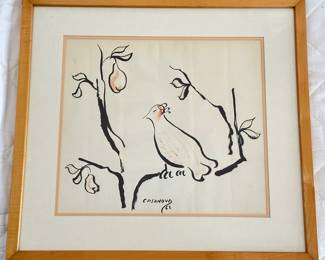 Casanova (1962) Original Pen & Ink Drawing Of Bird, Signed
Lot #: 139
