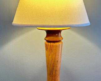 Mid Century Modern Sold Wood Table Lamp
Lot #: 161