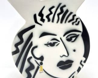 Belkman Hand Made Vase, Signed
Lot #: 31