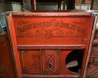 Antique seed cleaner fanning mill – E. F. Michael Co.