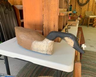 2 Piece Wooden Goose