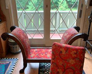 Baker Furniture window seat - Stately Homes Collection