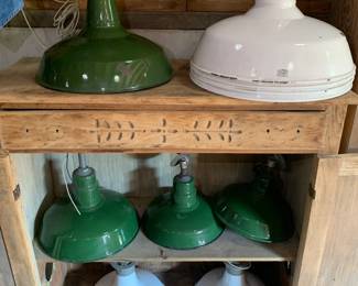 Porcelain Industrial Lighting - Benjamin Industrial Barn Lights