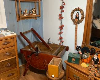 WWII Military Mess Hall Stool