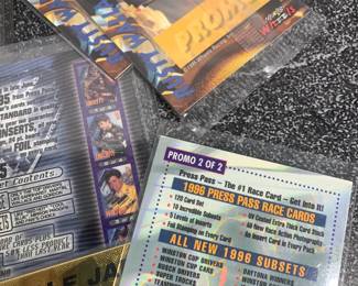 Racing promo cards