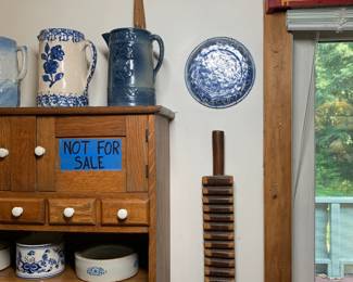 Wooden mangle board - washing/scrubbing bat