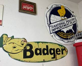 Blatz Beer Sign. 